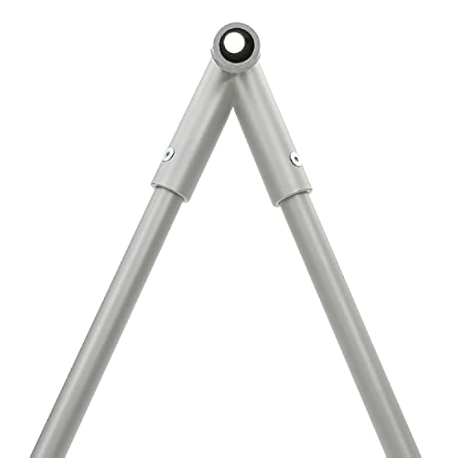 Kojem 8.1' Aerial Yoga Swing Stand Yoga Frame Sling Inversion Aluminum Triangle Structure for Indoor Outdoor Hammocks Pull-up Poles Swings 8.1 FT Height Support Up to 550lbs