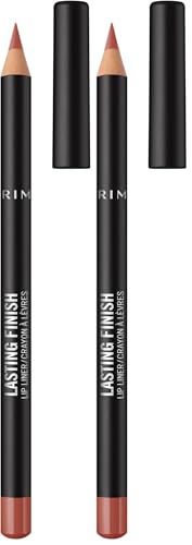 Rimmel London Lasting Finish Lip Liners, #110 Spice (Pack of 2)