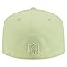 New Era Men's Light Green Green Bay Packers Color Pack A-Frame 59FIFTY Fitted Hat