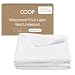Coop Home Goods - 4 Layer Washable Incontinence Pad (78" x 39.5") - Absorbs Up to 6 Cups - Waterproof and Hypoallergenic - Soft, Noiseless and Reusable Mattress Protector - Oeko-TEX Certified - King
