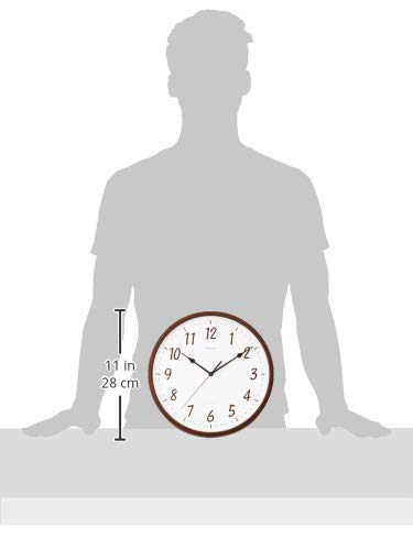 Amazon｜リズム時計工業(Rhythm) 電波時計 掛け時計 スタンダード