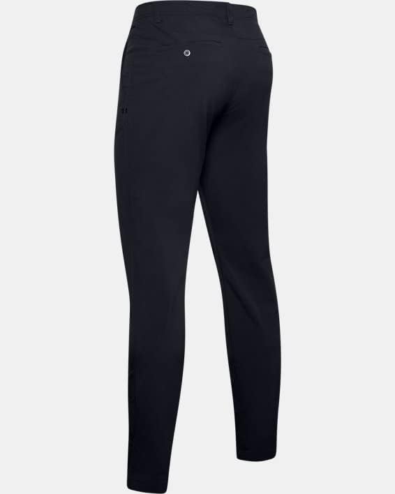 Under Armour Men’S UA Match Play Straight Legs Golf Pants Black