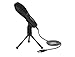 Produktbild Delock USB Kondensator Mikrofon Microphone, Standmikrofon, Aufnahmemikrofon mit Tischständer für PC und Notebook, Plug&Play, Ideal für Gaming, Podcast, Skypen und Gesang, 65939
