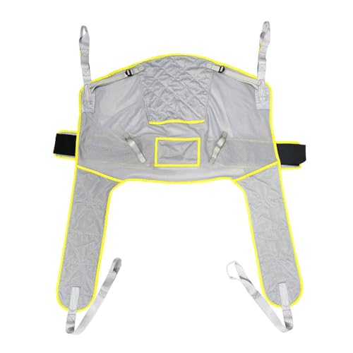 Universal Hygiene Sling, Patient Aid Padded Toileting Sling, Reusable and Washable, Patient Lift Sling for Transferring Patients to Commodes and Toilets, 500lbs Capacity(Pack of 1) (M)