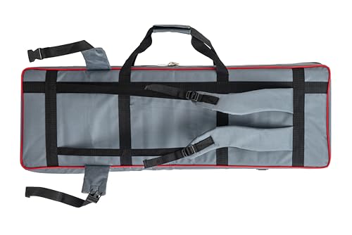 Image of GIG Master Heavy Padded Keyboard Bag /Cover /Case for Korg Pa300, Pa600, Pa700, Pa1000, 61 Keys Professional Arranger Keyboard with Dust Cover & Double Pocket(Grey)