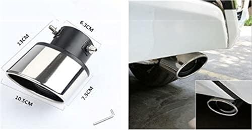 Embout d'échappement noir pour Hyundai Elantra i30 i20 - 4