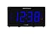Emerson Smartset Sound Therapy Alarm Clock Radio with White Noise/Nature Sounds 1.8" LED Display Black/Blue, ER100105