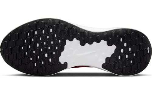 Nike Mens Revolution Running Shoes 7-Black/University Red-White-Fb2207-003-10Uk, 10 UK