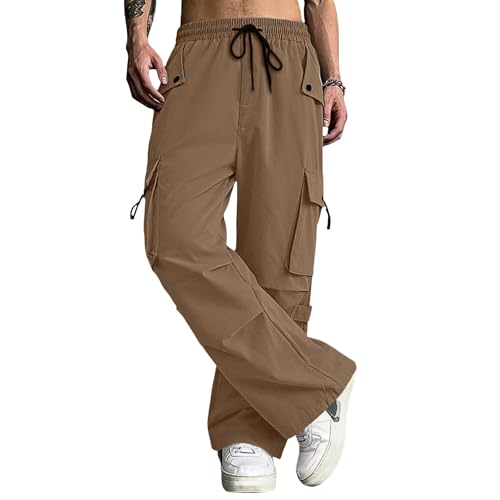Pantalon de survêtement extensible homme avec plusieurs poches