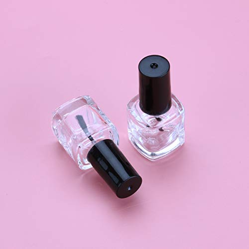 FRCOLOR 5 Stück/Packung mit Nachfüllbarem Nagellack Flasche Pinsel Leere Form mit Behältern Ml Und – Klarer Kleiner… – Bild 7