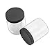 12 PCS 8 Oz Clear Empty Slime Storage Containers, Slime Jars with Lids - BPA Free