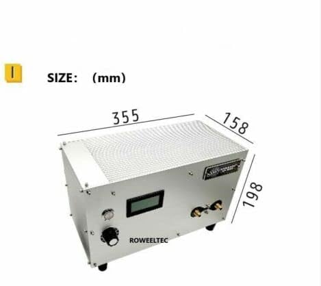 Dimensions of the induction heating machine