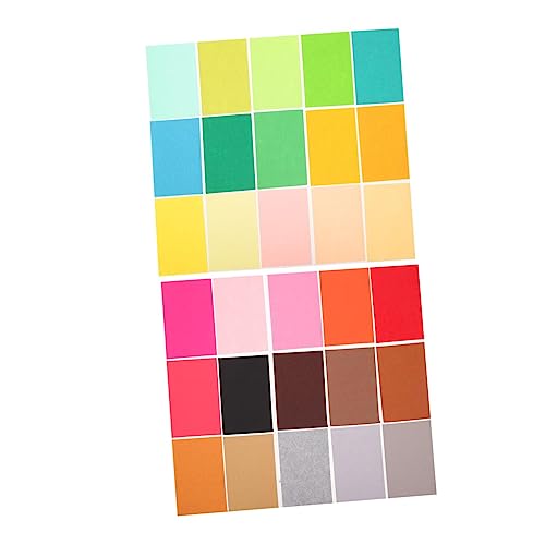 COHEALI 40pièces Feutre Colorées Pour Loisirs Créatifs Patchwork Et Travaux Manuels