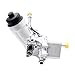 Engine Oil Cooler Filter Housing Adapter Set with Gasket, Insert, Cap for 2011-2021 Cruze Trax Encore 1.4L Turbo, OE# 55566784, 55565388