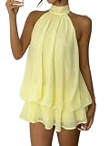 robe courte mousseline Dos nu sexy : La coupe dos nu tendance avec liens ajoute une touche de charme moderne et sophistiquée, idéale pour affirmer votre style personnel en soirée