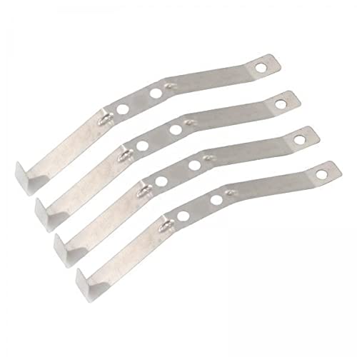Fancyes 3 x 4 peças de molas de metal para substituição de caminhão WPL B14 B24 C14 C24 1/16
