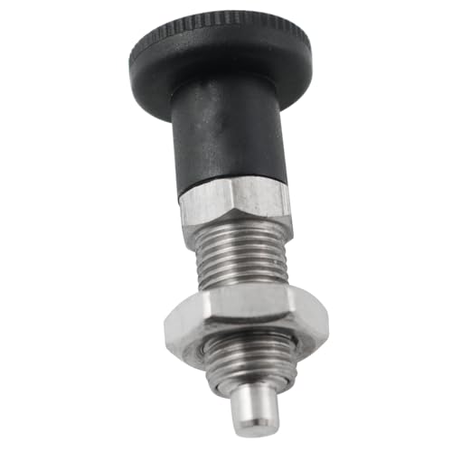LQ Industrial Stainless Steel Reset Type Knob M10 Spring Indexed Plunger Industrial Fastener Automation Equipment Part for Molds Chassis Cabinet