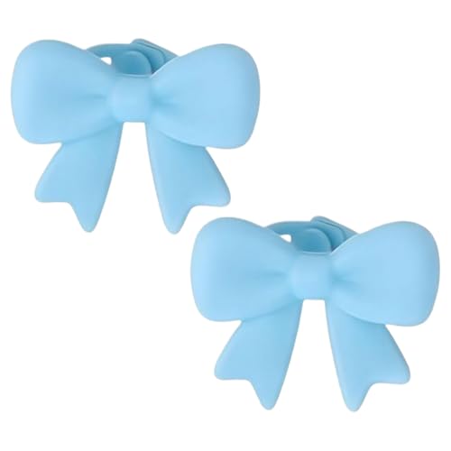 Kopfhorer Schmuck - 3D Silikon Schleifen-Formiger Aufsatz | Zwei Stuck Niedliche Ohrhorer Dekorationen | Headset-Zubeho fu, Stre