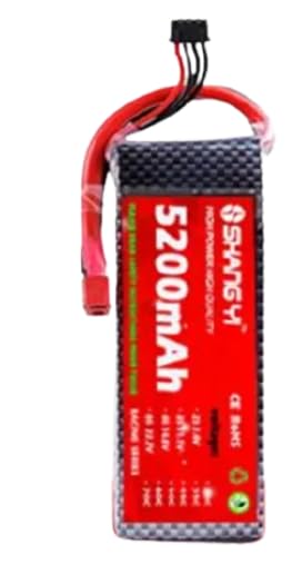 Vyomtics Shang Yi 5200mAh, Quadcopter Hexacopter Multirotor Drone Lipo Battery with Xt60 Plug