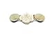 Clothes Clip - Cinch Together Your Dress, Sweater, Cardigan or Other Clothing - Handmade White Rose Design