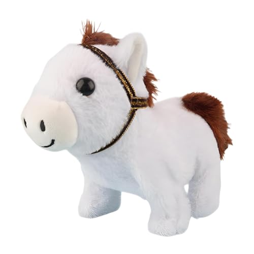 Peluche cheval interactive pour décorer une chambre de bébé