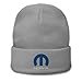 Mopar Logo Cuffed Beanie (Grey)