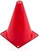 Faswin 30 Pack Soccer Cones, 7 Inch Colored Cones for Sports, Traffic Cones Training Agility Field Marker Plastic Cone for Skating, Football, Games, Indoor Outdoor Activity & Festive Events, 6 Colors