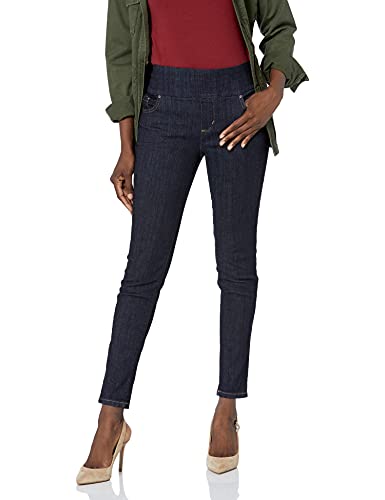 Lee Women's Sculpting Slim Fit Skinny Leg Pull on Jean, Slumber, 10