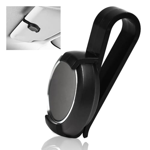 Anti Reflejante Soporte para Parasol de Coche para Ooono Co-Driver, Negro Clip de Visera Compatible con Ooono Co Driver No1, Soporte de Visera para Ooono No1 Advertencia de Cámara