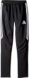 adidas Youth Soccer Tiro 17 Pants, Medium - Black/White/White