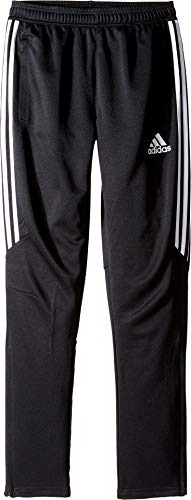 adidas Youth Tiro 17 Pant, Black/White/White, Medium