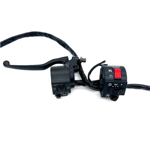 Interrupteur clignotant moto 22mm boutons klaxon et démarrage électrique
