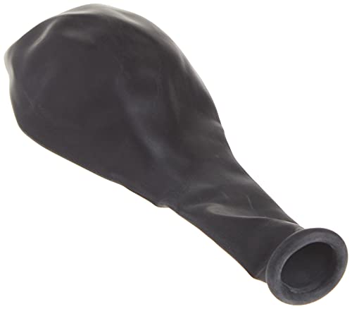 Unique Party Latex Balloons, 9", Jet Black #TOP2