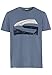 Produktbild camel active Herren Kurzarm T-Shirt aus biologischer Baumwolle Blau menswear-3XL