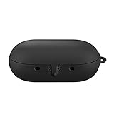 GASSDINER Funda Protectora de Silicona Flexible antichoque con mosquetón para Samsung Gear IconX 2018 Auriculares inalámbricos Auriculares Auriculares Accesorios