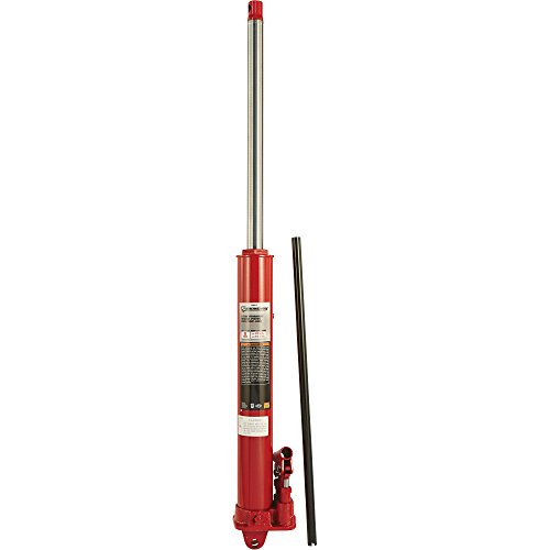 Strongway 8-Ton Long Ram Hydraulic Jack - Double Piston, Clevis Base #TOP2