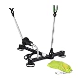 DOUDINGMAO Soporte multifuncional para caña de pescar en hielo con estante de ángulos ajustables, plegable, retráctil, soporte retráctil para caña de pescar