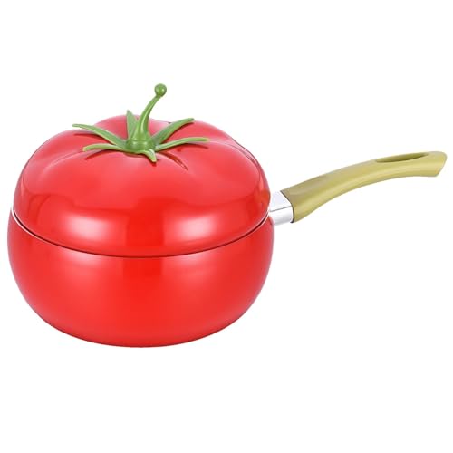 Pomodoro | COCOTTE POT COCOTTE DI SCATTO DI SENAMEL COCOTTE | Pentole a forma verdura e padelle | Pentola cucina pomodoro | Pentole multifunzioni con manici per il bracconaggio in stufato