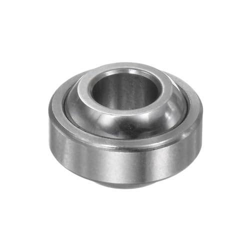 Kozelo 2 Stück GEG8C Sphärisches Radialgleitlager - [7,9mm x 19mm x 11mm] Vorgeschmiertes Sphärisches Radialgleitlager, Chromstahl