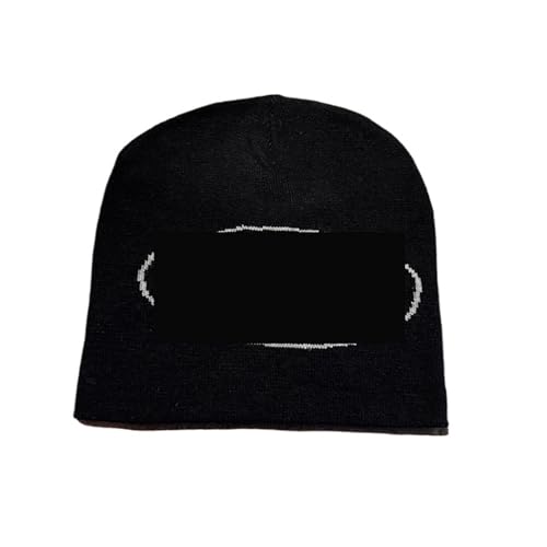 Bonnet tricoté pour hommes et femmes jacquard chaud automne hiver style hip-hop