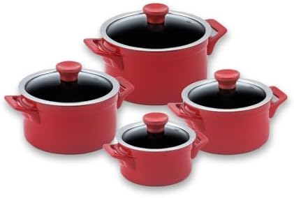 Ceraflame Conjunto Clear 4 Peças (Indução) - Pomodoro