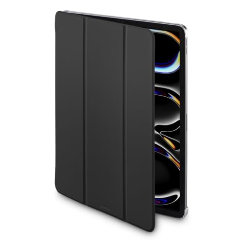 Etui iPad Pro 13 24 Hama Fold Clear anti rayure avec support pliable noir