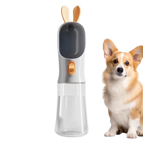 Ketunedi ポータブルペットの水筒、犬用の携帯用水ボトル,リークプルーフ飲料フィーダー | 供給水ディスペンサー、ハイキング用の食品容器、屋外ウォーキング、旅行ペット