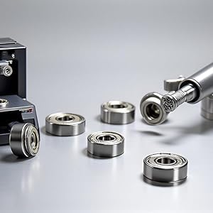 Image of 625ZZ Mini Ball Bearings | Durable, Smooth & Rust-Resistant for 3D Printers, Robotics & Hobby Projects(5x16x5) mm (10)