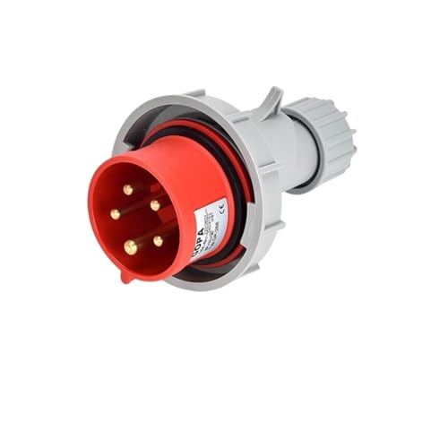 Connecteur électrique Industriel IP67 5P 16A étanche pour panneau de surface - 2