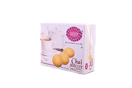 Image of Karachi Bakery Chai Biscuit, 400g (Pack of 3)