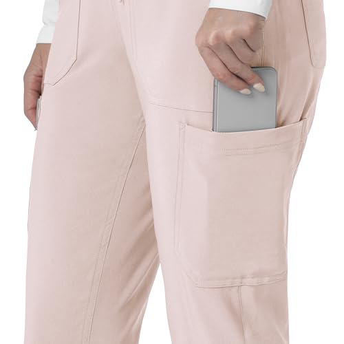 Carhartt Force Cross-Flex Women's Cargo Jogger Scrub Pant, Soft Rose - image 9
