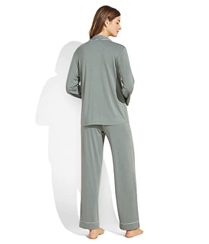 Image of Eberjey Gisele - PJ Set Willow Green /Bone SM