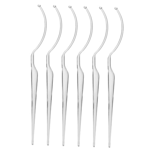 TOYZFRIENDY 6 piezas Soporte para Pestañas Postizas Exhibidor Portátil para Extensiones de Pestañas Herramienta de Aplicación y Muestra Reutilizables y Delicadas