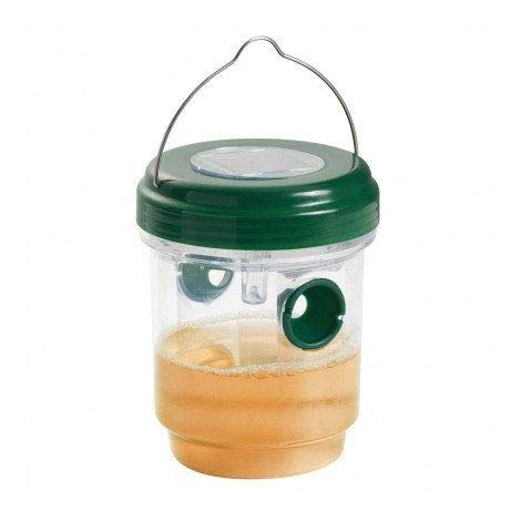 côté ruche Piège à Guêpes/Frelons à Suspendre Solaire LED